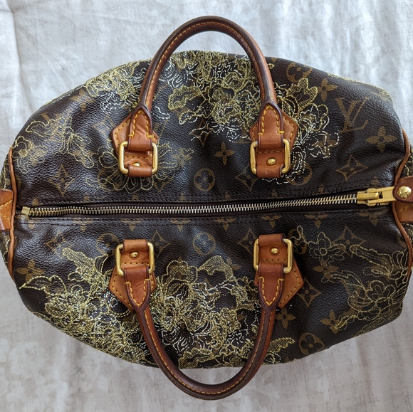 🚫SOLD 🚫 Louis Vuitton - Monogram Dentelle Speedy 30 - Picture 10 of 12